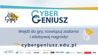 Konkurs Cyber Geniusz Uczeń grafika 2